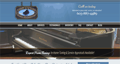 Desktop Screenshot of eastcoastpianorebuilding.com